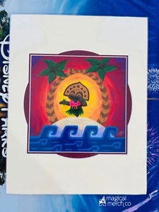 2020 Disney Parks Ditta Keep On Swaying Polynesian Tiki 14x18" Matted Print - Picture 1 of 1