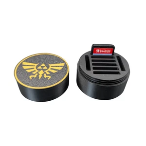 Nintendo Switch Game Card Holder–Zelda Storage Case Fits 8 Games, Compact - Picture 1 of 3