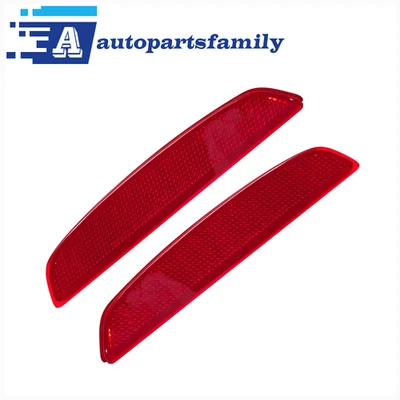 2x Rear Left & Right Bumper Reflector Marker Lens For F85 X5 M 2014+ - Image 1 of 4