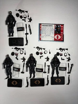 Lote Gi Joe 25th Cobra Shock Trooper Foto 1 de 4