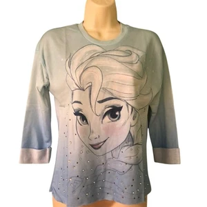 Disney Frozen Elsa embellished knit top Size Small Hot Topic  - Picture 1 of 7