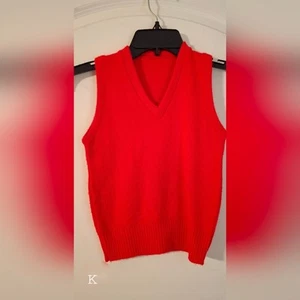 Vintage union label kids vest size aproximately 4/5 christmas festival - Picture 1 of 8