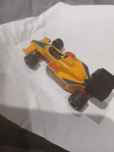 Majorette F1 Racing 238 Yellow Rally Car Ferrari Racecar Rare Diecast - Picture 1 of 4