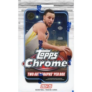 Caja de pasatiempos de baloncesto cromada Topps 2024/25 sellada de fábrica - Imagen 1 de 6