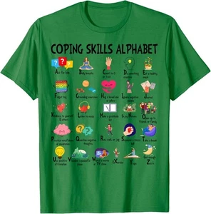 Mental health tie clothing counselor shirt women therapist T-Shirt - Picture 1 of 20