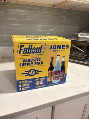 Fallout x Jones Soda Co. Vault-Tec Supply Pack-Costco Exclusive Limited  Edition - Image 1 of 4