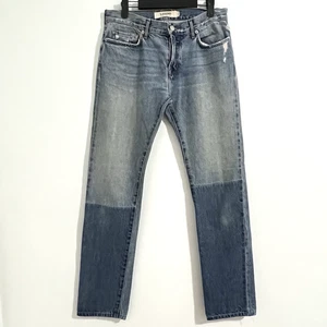 Legend Lucky Brand Solano Jeans Size 2 / 26 Blue Vintage Straight Mixed Denim - Picture 1 of 12
