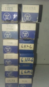 Westinghouse Elektron Vakuumröhre 12 Röhren Posten Neu aus altem Lagerbestand. - Bild 1 von 4