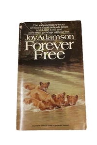 Forever Free by Joy Adamson Bantam Books 1967 Vintage Paperback Book - Picture 1 of 10