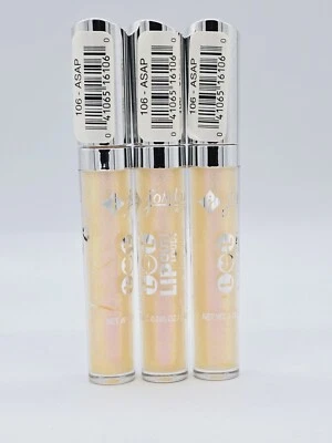 Jordana Lip Out Loud LOL Super Shiny Lip Gloss 106 ASAP. QTY:3 - Image 1 of 3