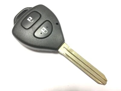 REMOTEFOBCENTRE Custodia chiave RFC 2 pulsanti TOY43 per Toyota Rav4 Hilux IQ 2005 - 2014 telecomando