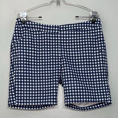 Pantalones Cortos Callaway Golf Opti Dri Para Mujer Talla 8 Azul Blanco Guinga Preppy Deportivos Foto 1 de 4