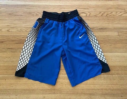Duke Blue Devils Nike Dri-Fit Hyper Elite Basketball Shorts Mens L EUC NCAA Cover