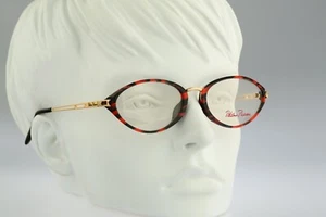 Paloma Picasso 8204 830 Vintage 90s gold and tortoise oval eyeglasses frames NOS - Picture 1 of 10