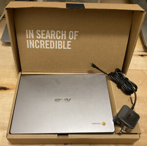 ASUS Chromebook 11.6" (16GB,Dual-Core,2.4 GHz, 4GB) Laptop - Gray - CX22NA-BCLN4