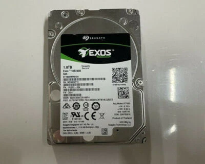 SEAGATE Exos 10E2400 ST1800MM0129 1.8TB 10000RPM 12Gb/s 2.5in SAS Hard Drive - Image 1 of 4