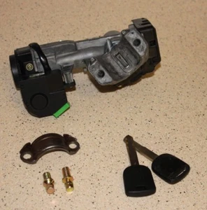 Manual 2001-05 Honda Civic Ignition Lock Cylinder Switch With 2 Keys +2 NEW BOLT - Picture 1 of 4