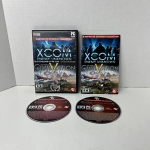 Videojuego XCOM Enemy Unknown Sid Meier Civilization PC DVD completo con llave - Imagen 1 de 15
