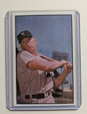 MICKEY MANTLE  1989 Bowman (No Number) Unredeemed Sweepstakes Card- '53 Color RP