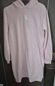 New Pink long Polo Ralph Lauren Hoodie Womens, Size small. - Picture 1 of 4