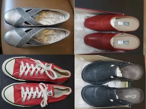 Lot of 4 Women's Shoes - Clark, Converse, Kumf's and Munro - Picture 1 of 12