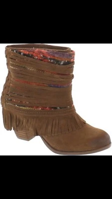NAUGHTY MONKEY TALYHOE BOOTS TAN NIB  - Image 1 of 4