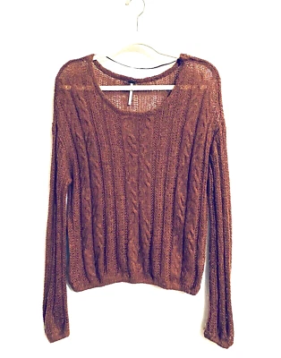 Женский мягкий пуловер Free People XS Angel свитер мягкий легкий декольте - Изображение 1 из 4