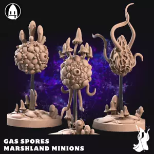 Gassporen Marshland Minion DnD Miniatur 28 mm 32 mm 35 mm D&D RPG Mini 3D gedruckt - Bild 1 von 8
