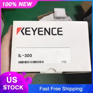 1 Stück Neu Keyence IL-300 Laser Sensor IL300 im Karton Brandneu Kostenloser Versand - Bild 1 von 1