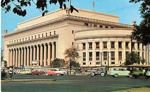 Postcard Philippines Bureau of Posts Building Manila - Picture 1 of 2