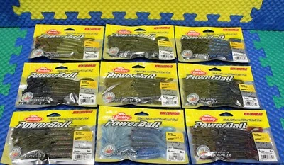 Berkley PowerBait Soft Bait Bearded The Deuce 4.0" 6ct PBBRTD4 CHOOSE YOUR COLOR - Image 1 of 3