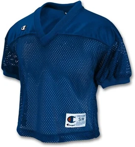 Champion FT10 Boys Fair Catch Football Practice Jersey Navy NEW!! - Picture 1 of 2