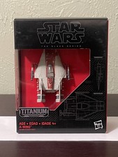 Star Wars The Black Series Titanium A-Wing 20 Starship 2015