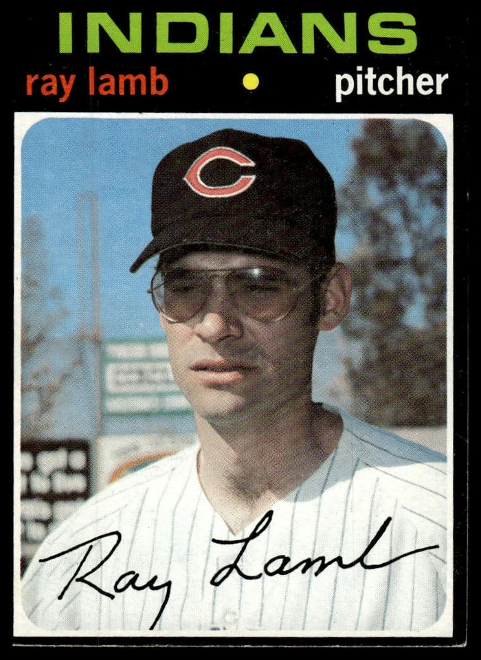 1971 Topps #727 Ray Lamb - Image 1 of 2