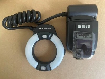 Meike MK-14EXT Macro Ring Light Flash for Nikon D5600 D5200 D5100 D5000 D3200 - Image 1 of 4