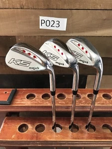 Juego de cuñas de golf para hombre DEMO Majek K5 52 56 60 acero agarre estándar mano derecha - Imagen 1 de 12