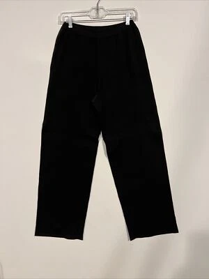 Karen Scott Women's  Soft Yoga Like Pull-On Light Pants Black Size S Tall EUC - Image 1 of 4