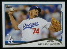 2014 Topps #606 Kenley Jansen - NM-MT