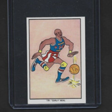 1973 Spanish Hanna-Barbera Harlem Globetrotters #178 CURLY NEAL Card A