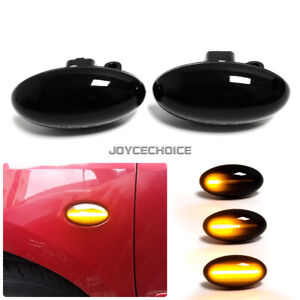 LED Dynamic Signal Side Marker Light For Peugeot 307 206 607 407 107 For Citroen