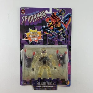 Toy Biz Marvel Amazing Spider-Man Stealth Venom (durchscheinend) 5" Figur 1996 - Bild 1 von 6