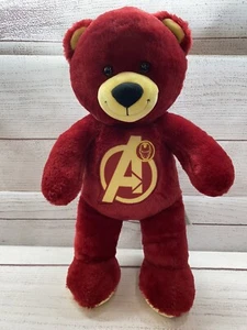 Plush Build A Bear Marvel Avengers Captain America ~ RARE Bear w/ foot photo - Picture 1 of 12