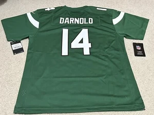 Camiseta deportiva de fútbol americano Sam Darnold de los New York Jets juvenil XL verde nueva con etiquetas - Imagen 1 de 6