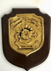 Vintage Military Sealift Command Plaques - Original Ships Engine Inomnia Paratus - Picture 1 of 8