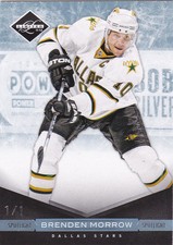 11-12 Limited Brenden Morrow 1/1 Platinum Spotlight Dallas Stars 2011 Panini