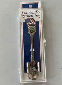 Cabbage Patch Kids Georgia Metal & Enamel Souvenir Collector's Spoon In Case - Picture 1 of 4