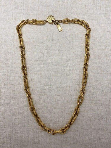 SAINT LAURENT (YSL) YVES SAINT LAURENT YSL Collana Accessori Donna Lunghezza Catena Oro 64cm