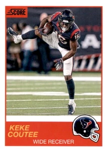 2019 Score Keke Coutee NFL PWE Base Card Texans #45 - Picture 1 of 2