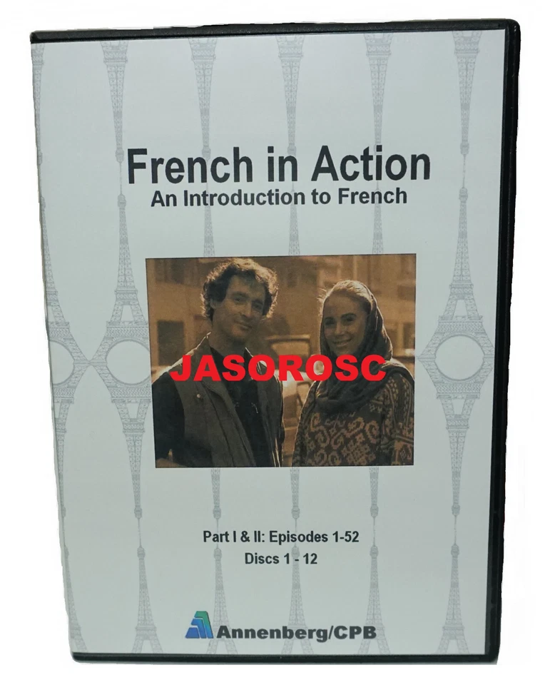 French in Action: Part 1 & 2, All 52 Episodes on 12 DVD - Image 1 of 1