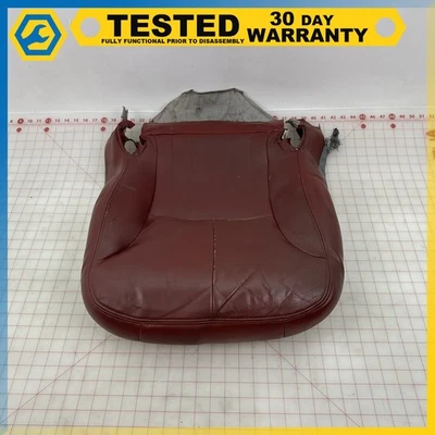 97-04 Chevy Corvette C5 FRONT LEFT OR RIGHT BOTTOM LOWER SEAT CUSHION Red OEM - Image 1 of 4